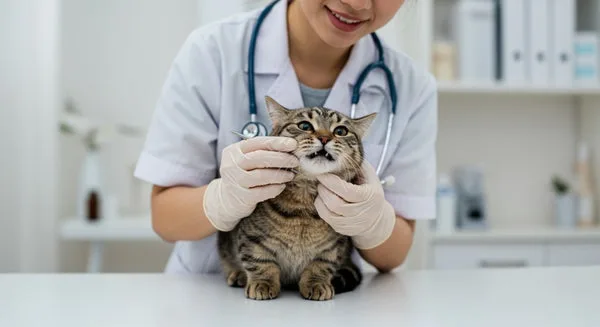 munchkin cat vet visit