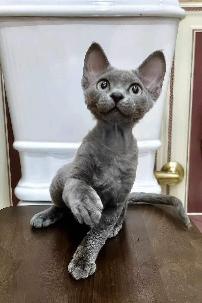 Lavanda | Devon Rex Kitten