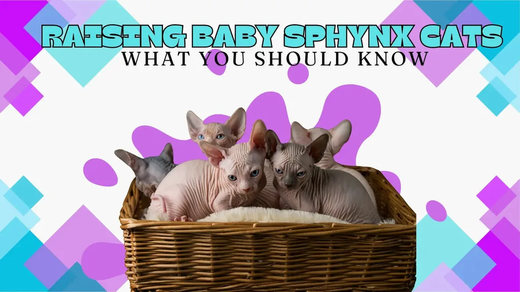 a basket full of hairless baby sphynx cats
